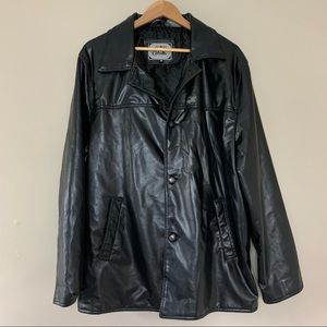 Armani Collezioni Leather Jacket Biker  Men’s